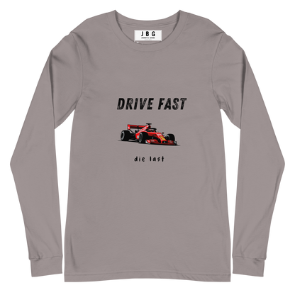 Drive Fast men's Long Sleeve Tee