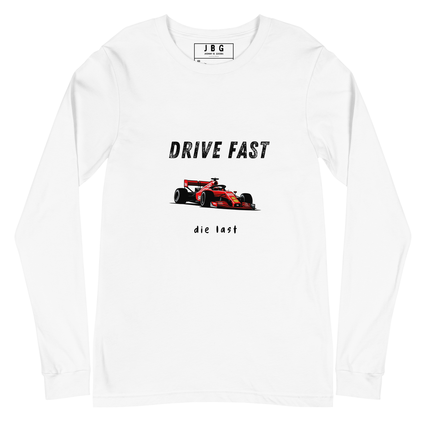 Drive Fast men's Long Sleeve Tee