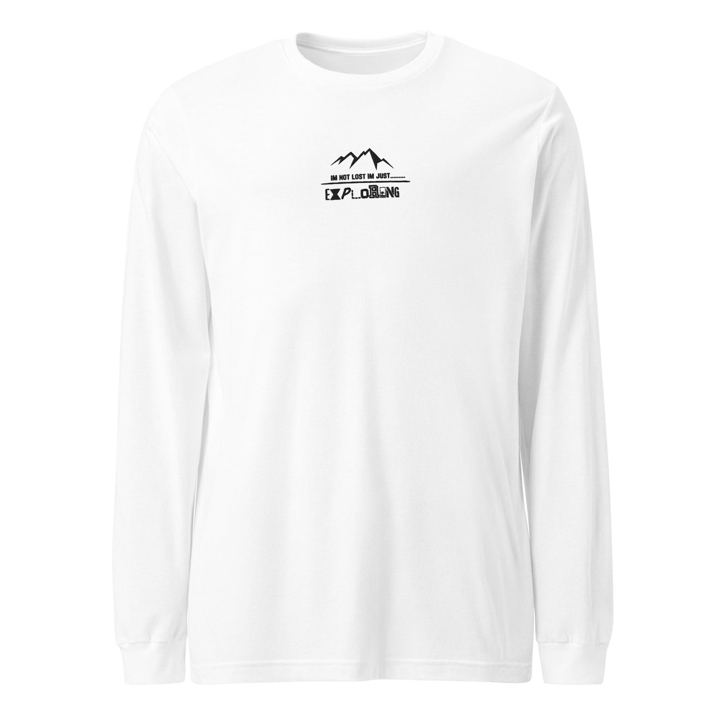 Not Lost Embroiderd Women's Long Sleeve Tee