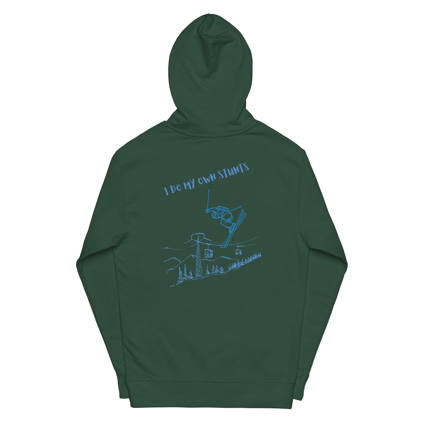 I Do My Own Stunts men midweight hoodie