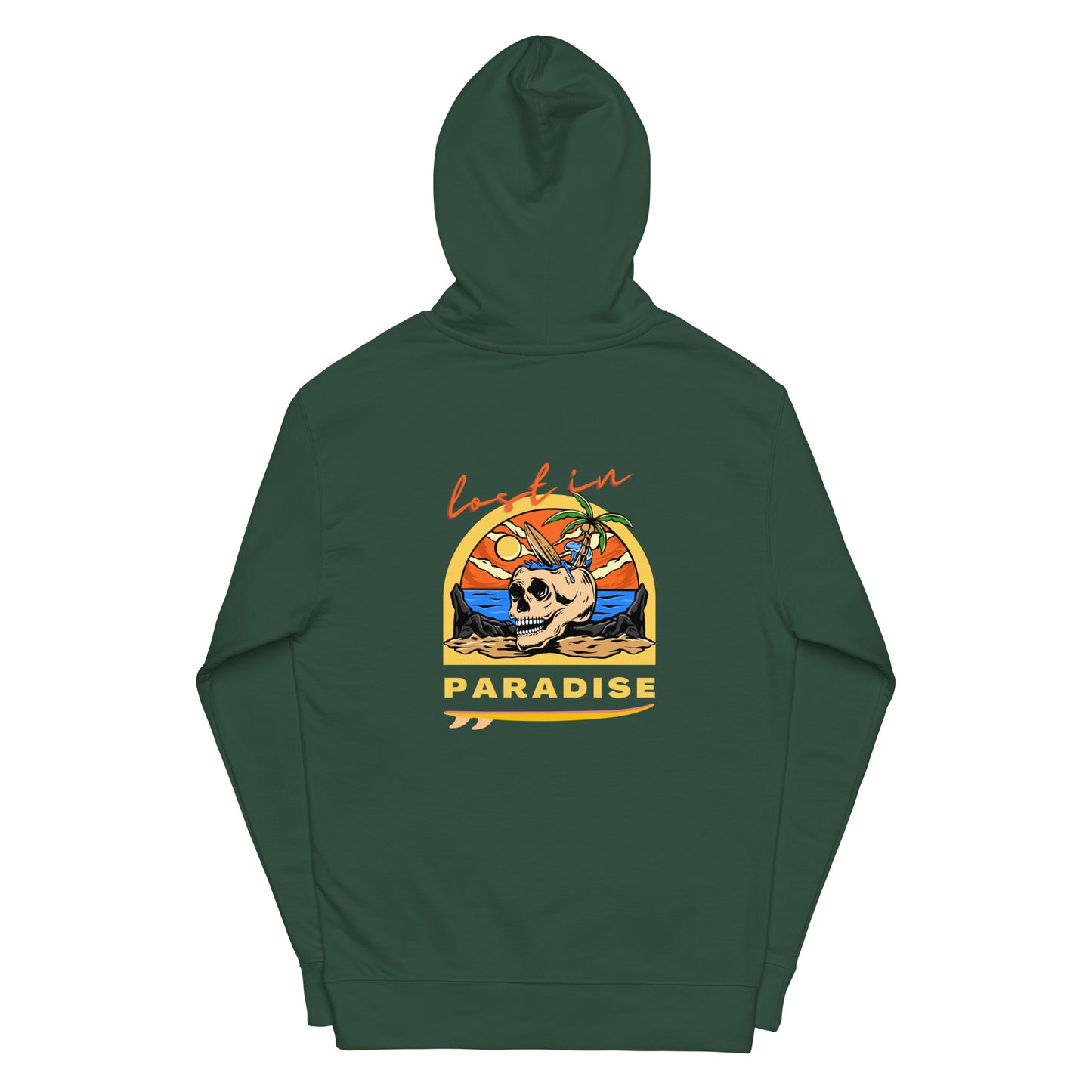 Lost In Paradise  men midweight hoodie