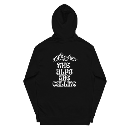 The Alps Are Calling men midweight hoodie