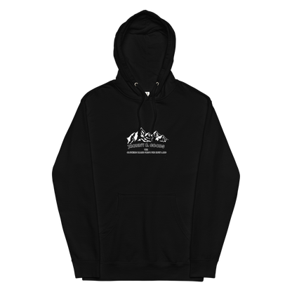 The Alps Are Calling men midweight hoodie