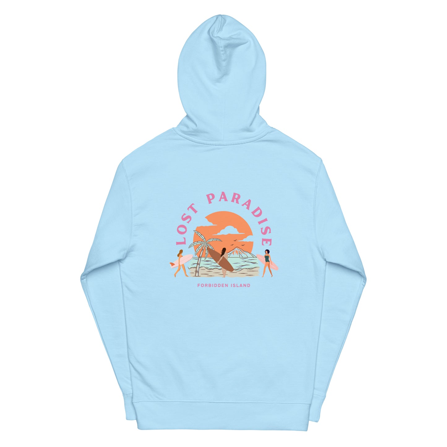 Lost Paradise men midweight hoodie