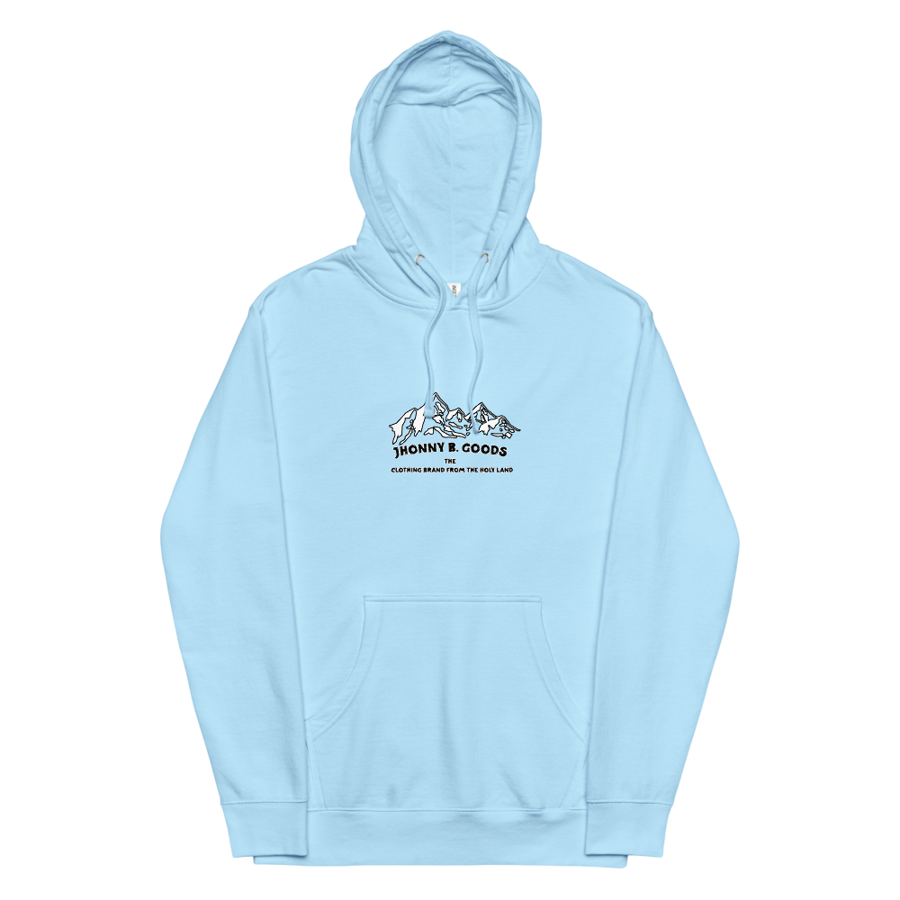 The Alps Are Calling men midweight hoodie