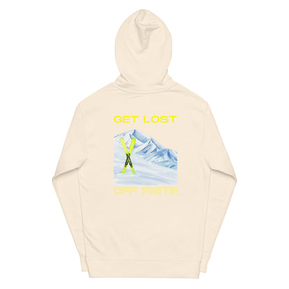 Get Lost Off Piste Unisex midweight hoodie