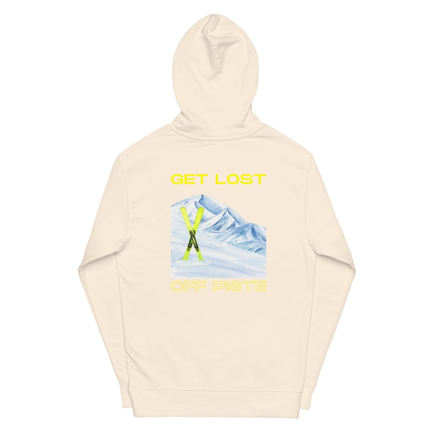 Get Lost Off Piste women's midweight hoodie