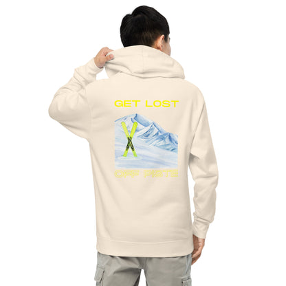 Get Lost Off Piste Unisex midweight hoodie