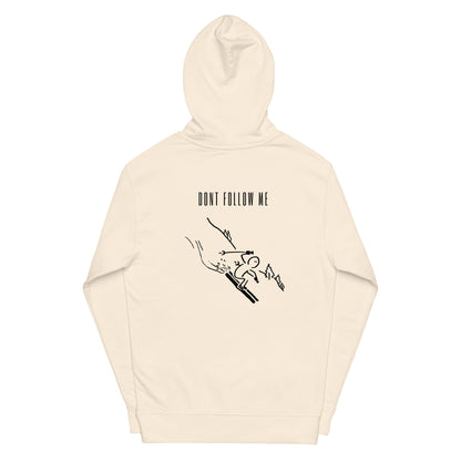 Dont Follow Me men midweight hoodie