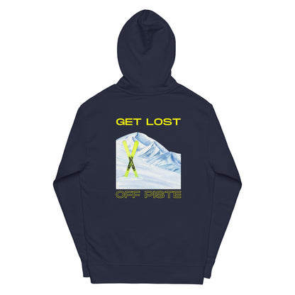 Get Lost Off Piste Unisex midweight hoodie