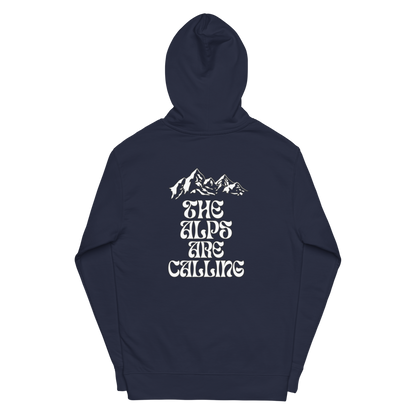 The Alps Are Calling women's midweight hoodie