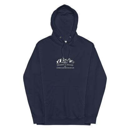 The Alps Are Calling men midweight hoodie