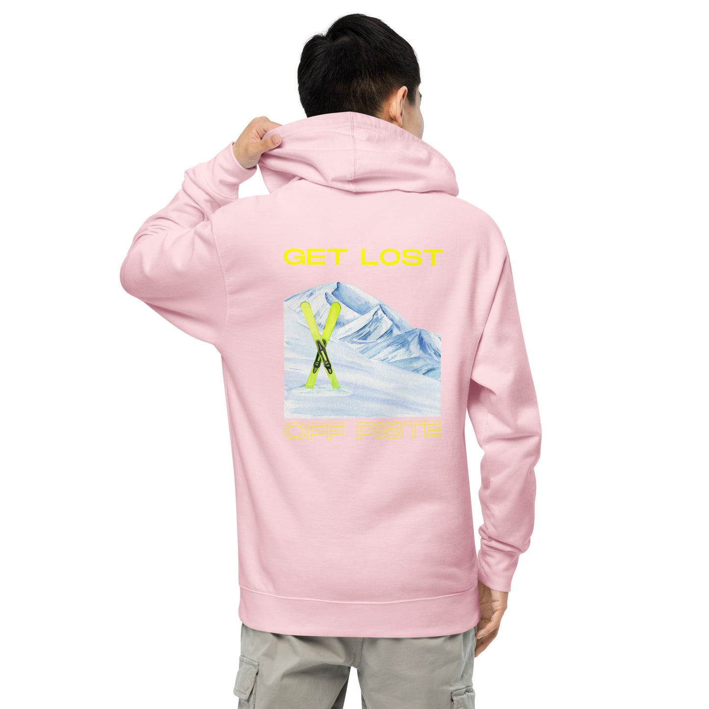 Get Lost Off Piste Unisex midweight hoodie