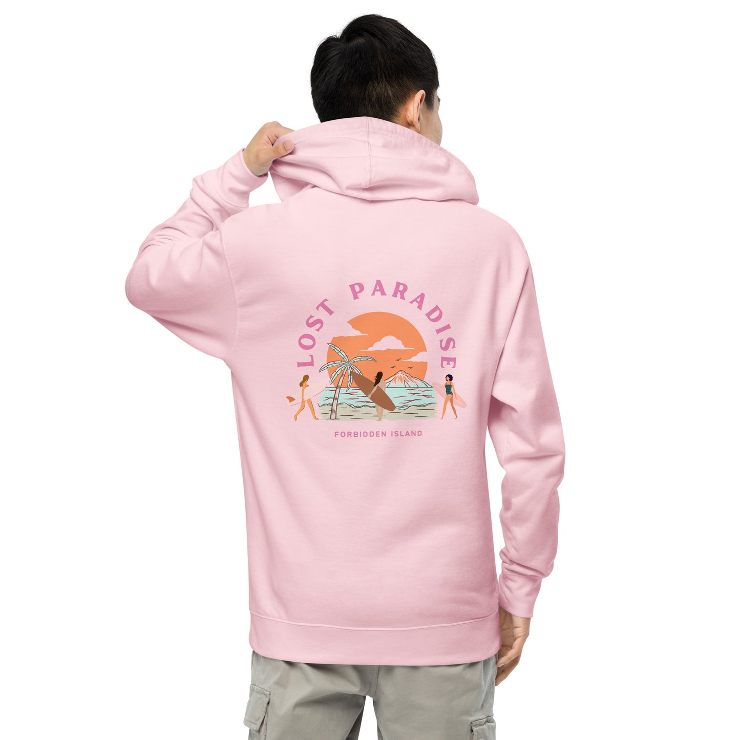 Lost Paradise men midweight hoodie