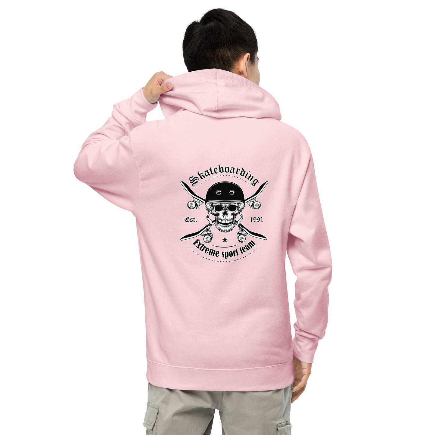 Skateboarding Keep On Roling men midweight hoodie