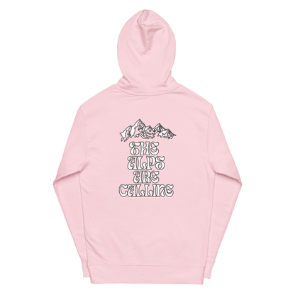 The Alps Are Calling men midweight hoodie