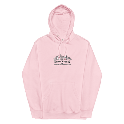 The Alps Are Calling men midweight hoodie