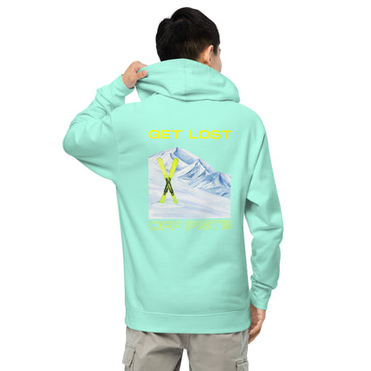 Get Lost Off Piste Unisex midweight hoodie