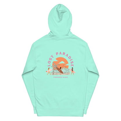 Lost Paradise womens midweight hoodie