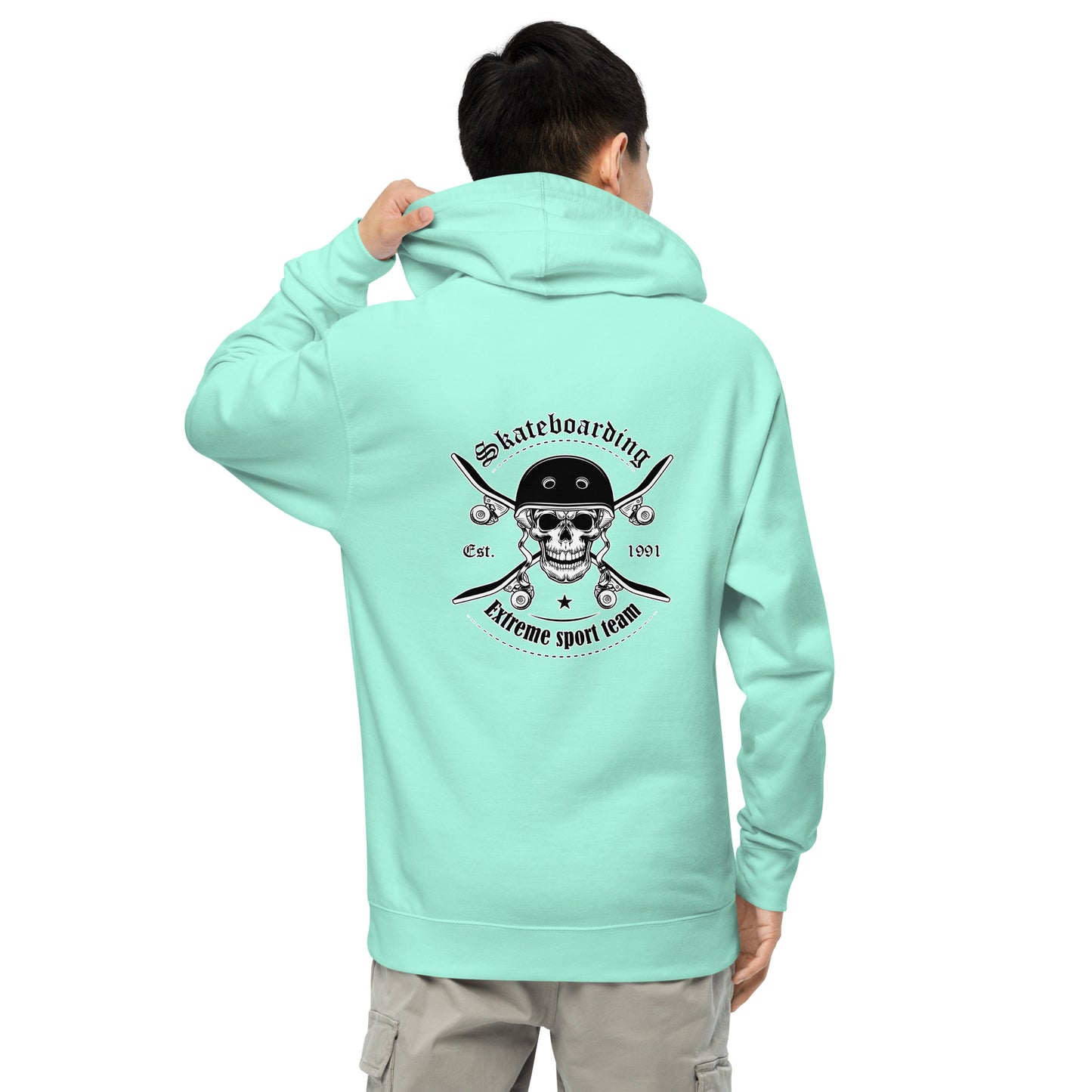 Skateboarding Keep On Roling men midweight hoodie