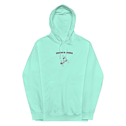 White Powder Snow Club women's midweight hoodie