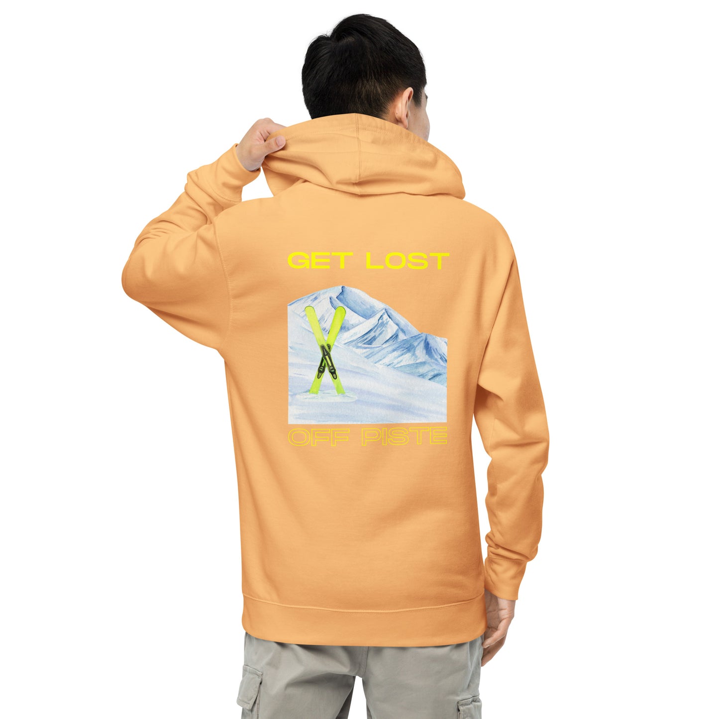 Get Lost Off Piste Unisex midweight hoodie