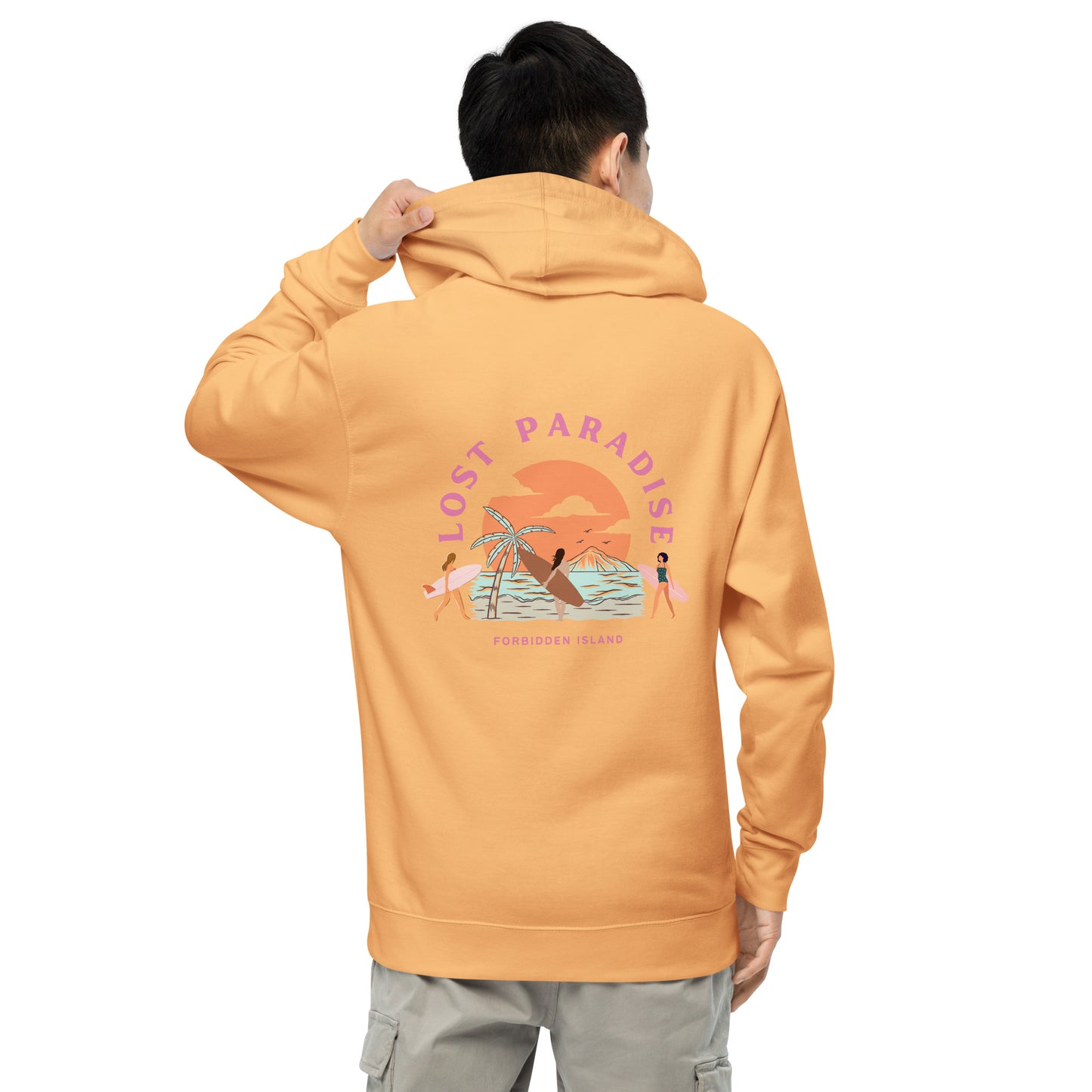 Lost Paradise men midweight hoodie