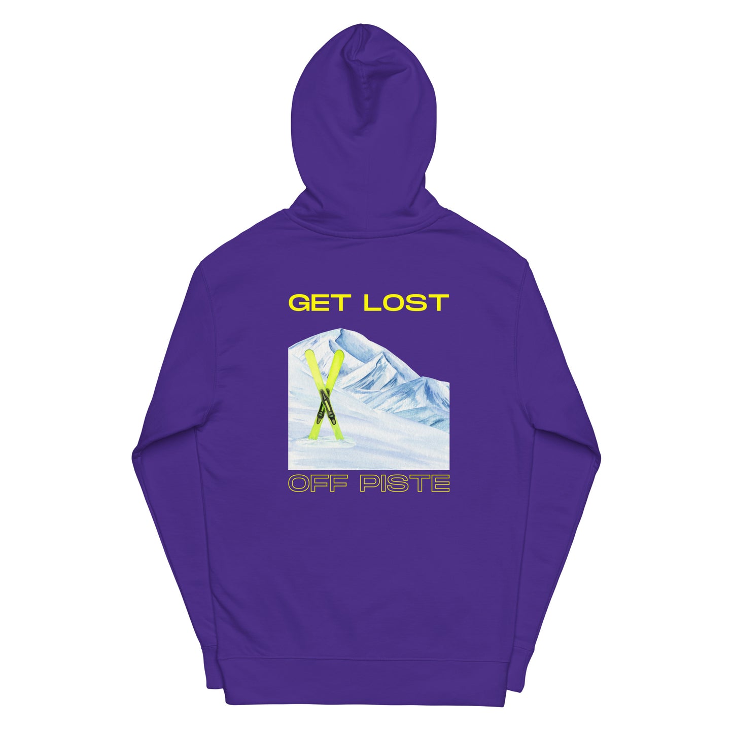 Get Lost Off Piste Unisex midweight hoodie