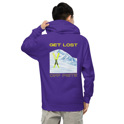 Get Lost Off Piste Unisex midweight hoodie