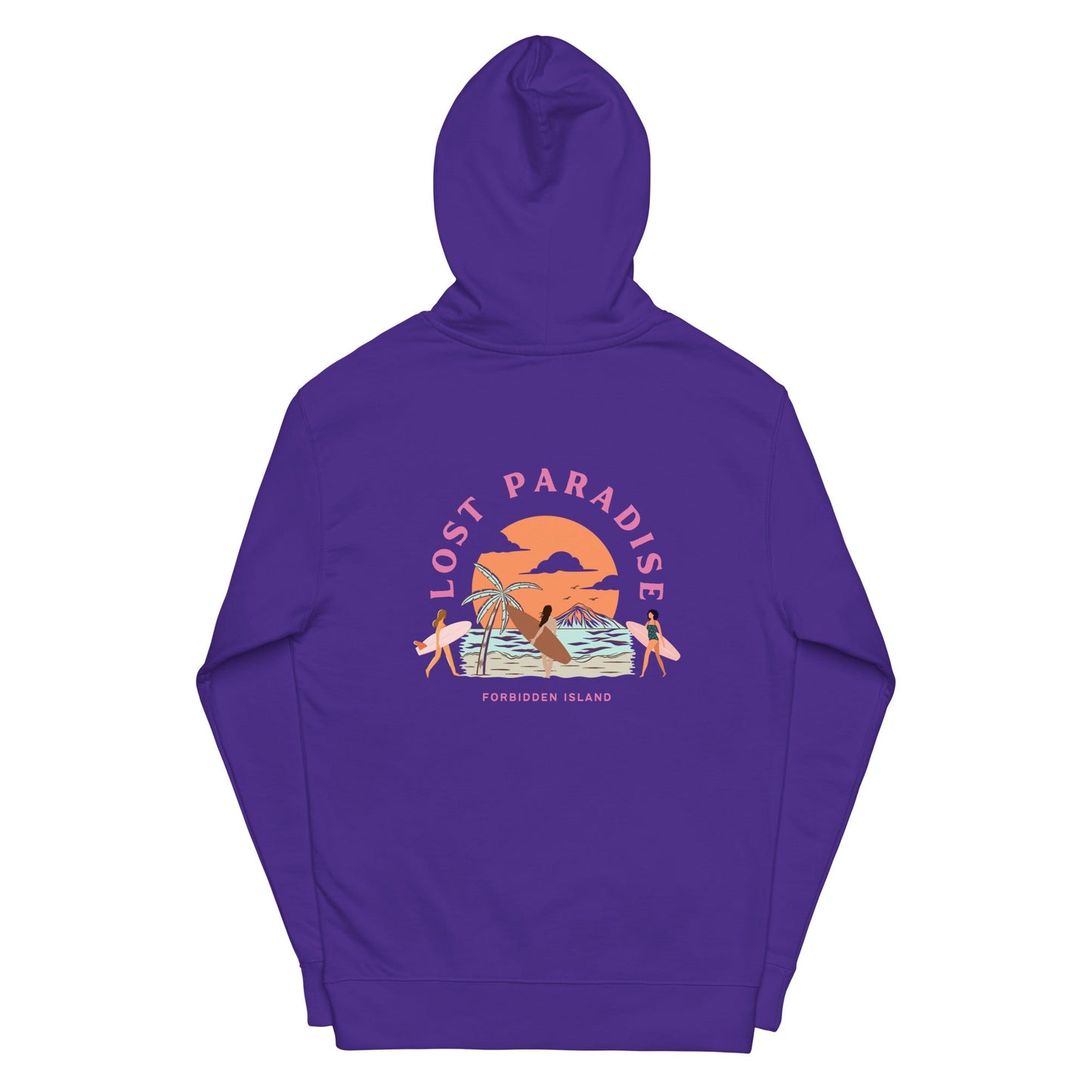 Lost Paradise womens midweight hoodie