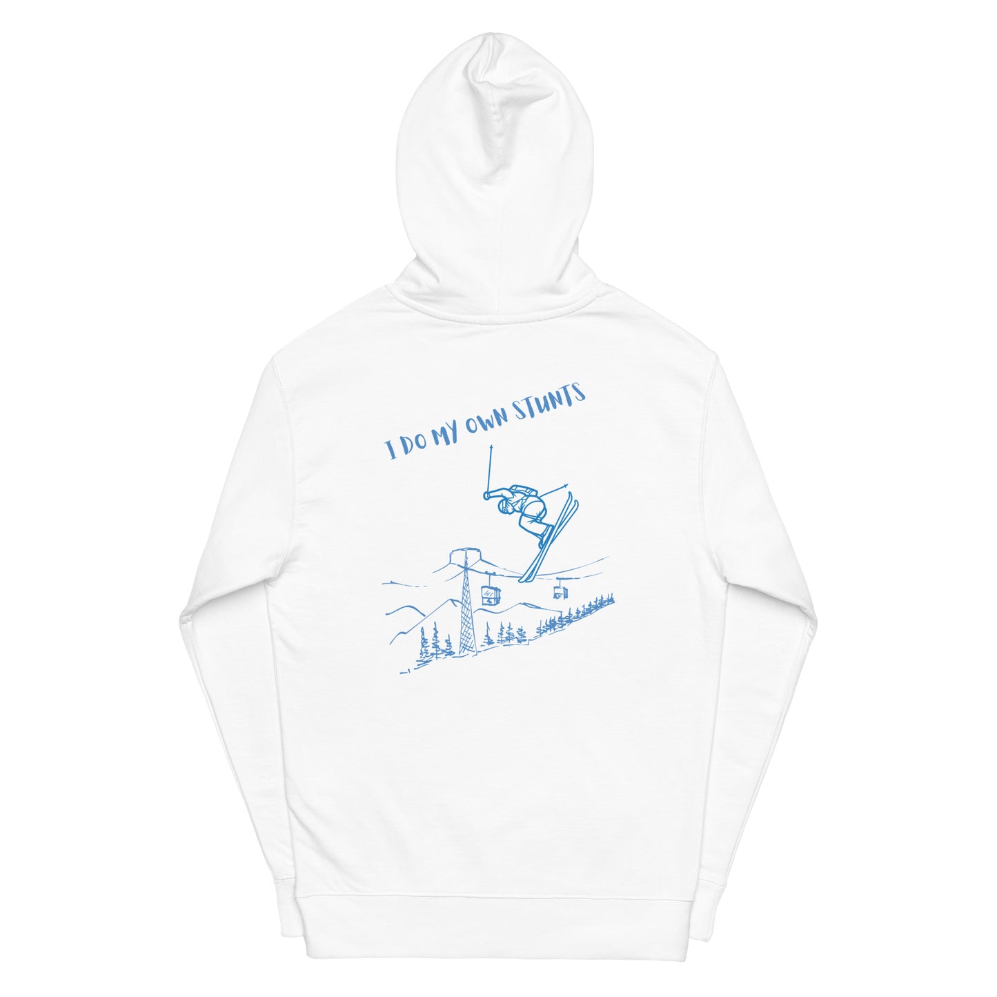 I Do My Own Stunts men midweight hoodie