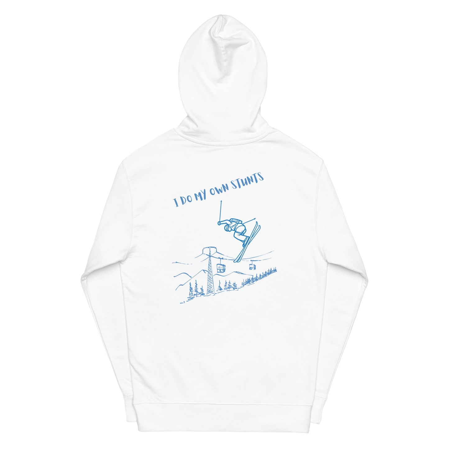 I Do My Own Stunts women's midweight hoodie