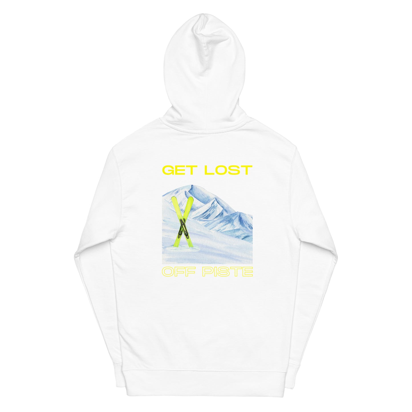 Get Lost Off Piste Unisex midweight hoodie