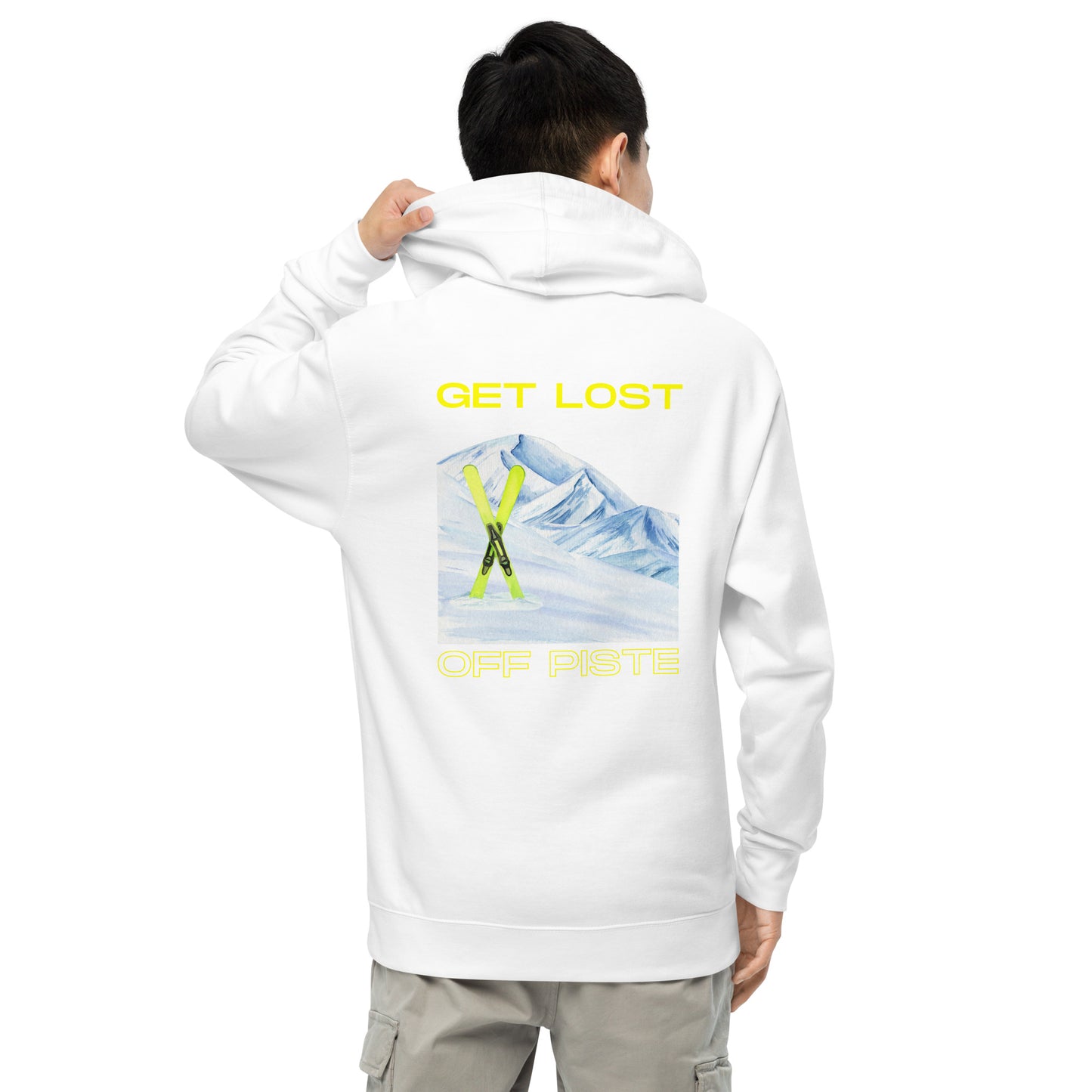 Get Lost Off Piste Unisex midweight hoodie