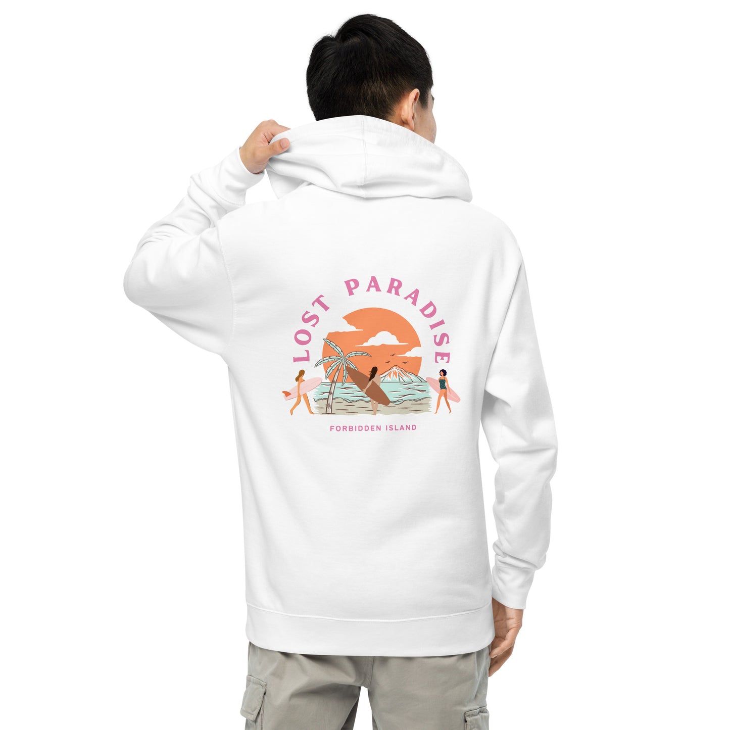 Lost Paradise men midweight hoodie