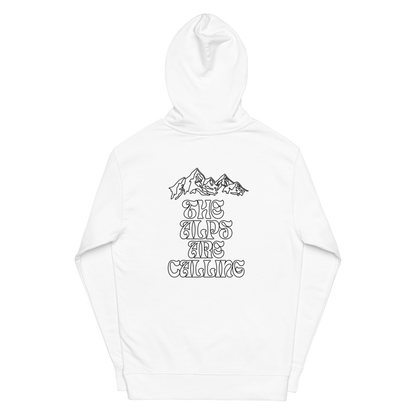 The Alps Are Calling men midweight hoodie