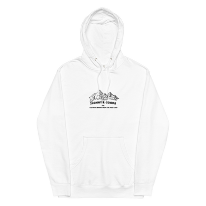 The Alps Are Calling men midweight hoodie