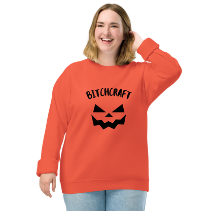Bitchcraft Women's organic raglan sweatshirt