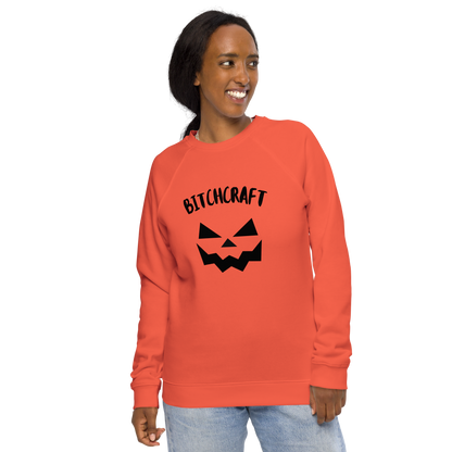 Bitchcraft Women's organic raglan sweatshirt