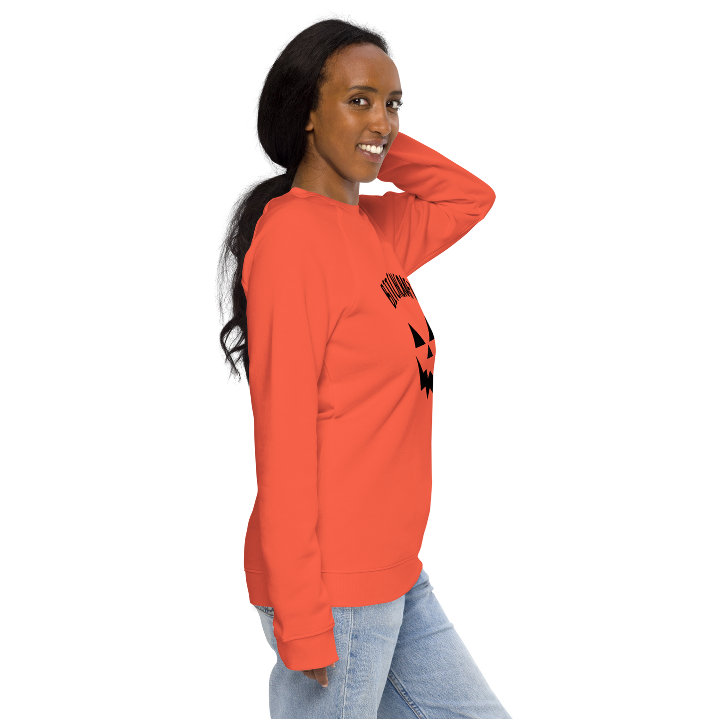 Bitchcraft Women's organic raglan sweatshirt