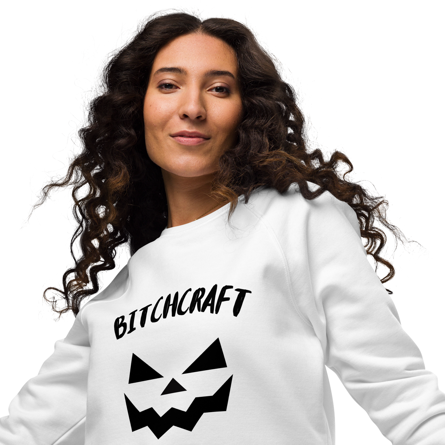 Bitchcraft Women's organic raglan sweatshirt