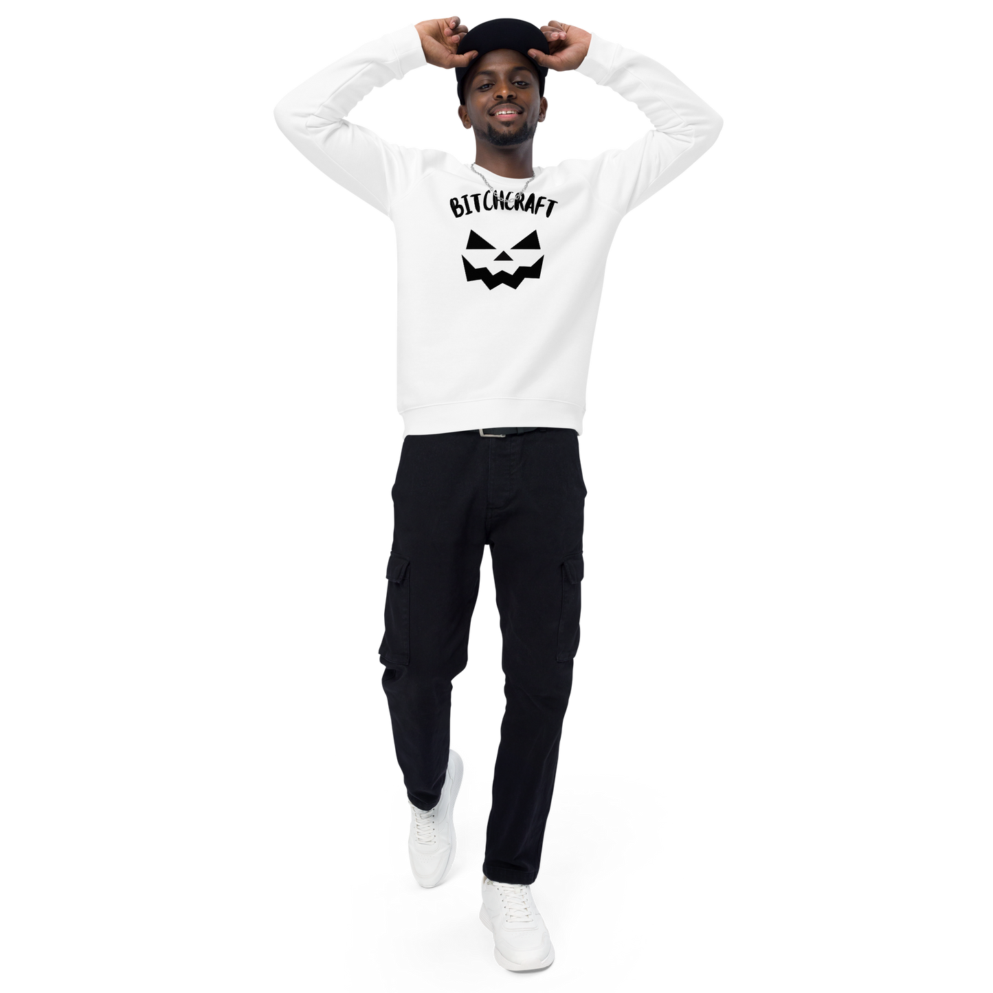 Bitchcraft Women's organic raglan sweatshirt