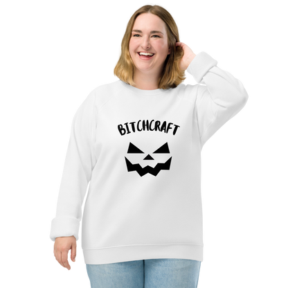 Bitchcraft Women's organic raglan sweatshirt