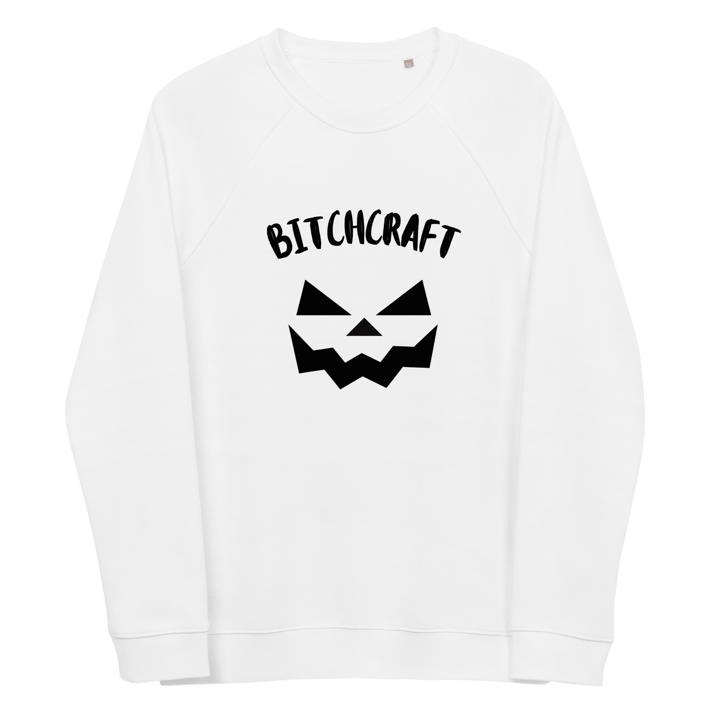 Bitchcraft Women's organic raglan sweatshirt