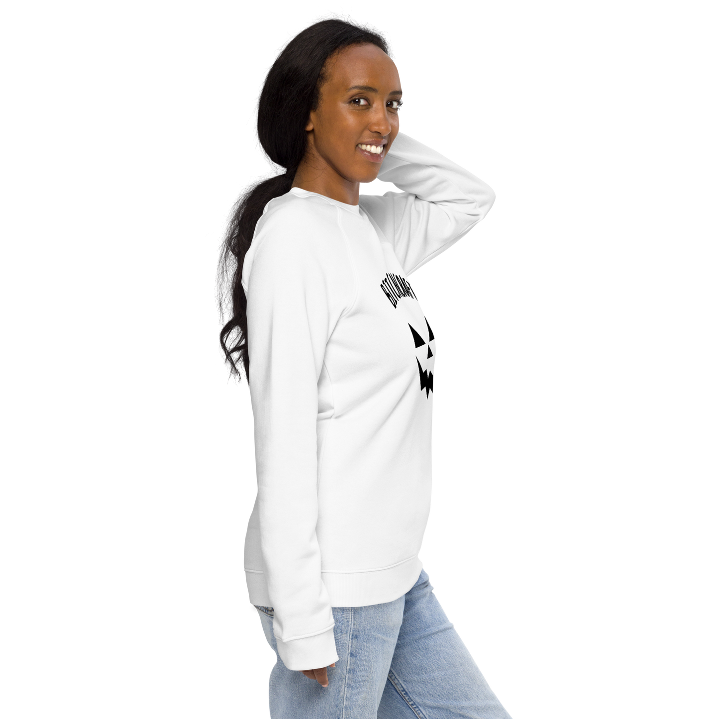 Bitchcraft Women's organic raglan sweatshirt