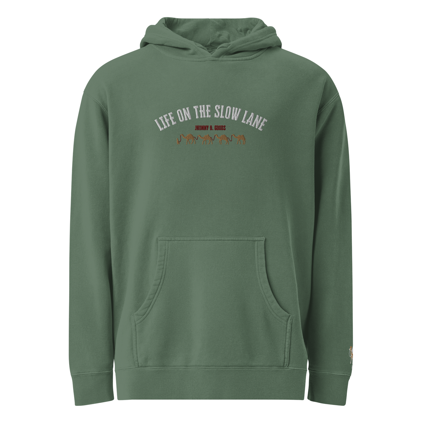 Life on The Slow Lane  Women's pigment-dyed hoodie