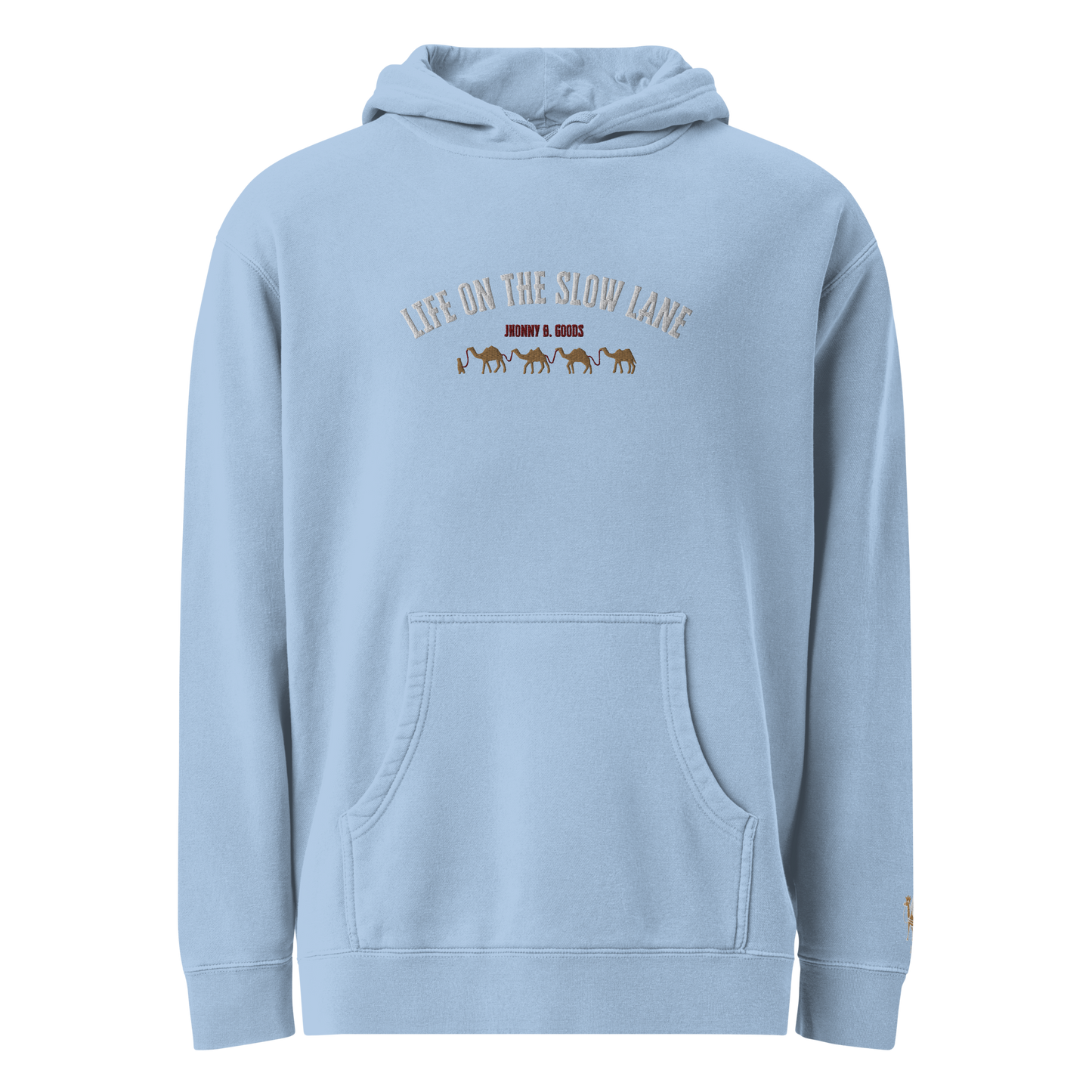 Life on The Slow Lane  Women's pigment-dyed hoodie