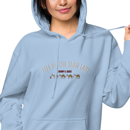 Life on The Slow Lane  Women's pigment-dyed hoodie