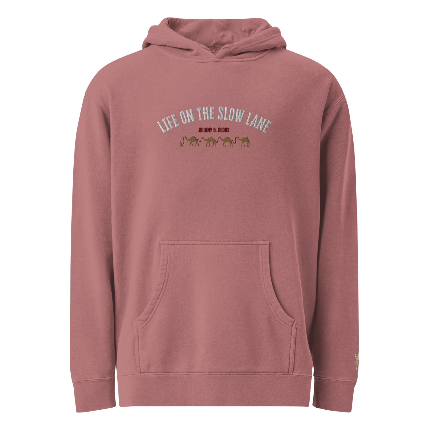 Life on The Slow Lane  Women's pigment-dyed hoodie