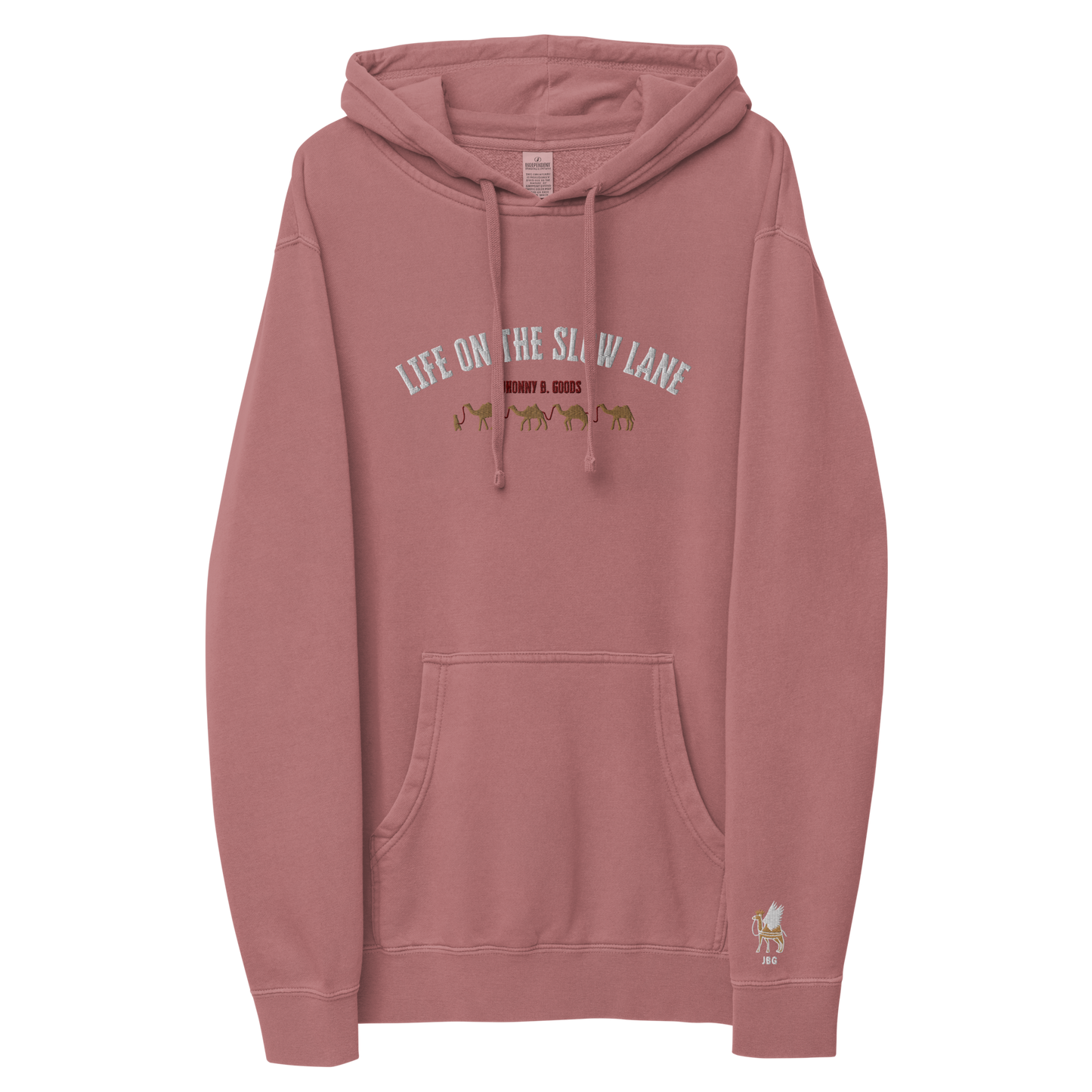 Life on The Slow Lane  Women's pigment-dyed hoodie